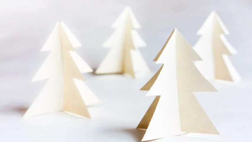 Cardboard Tree Ornaments