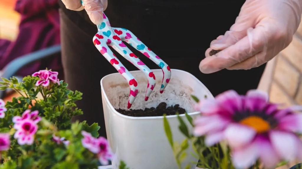 Preparing Soil for Planting Flowers