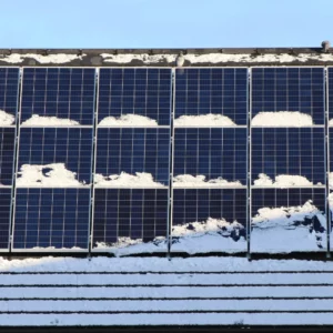Solar Panel Snow Guards