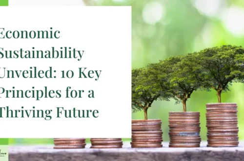 Economic Sustainability Unveiled: 10 Key Principles for a Thriving Future 