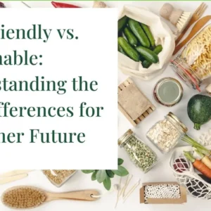 Eco-Friendly vs. Sustainable: Understanding the Key Differences for a Greener Future