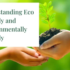 Understanding Eco Friendly and Environmentally Friendly